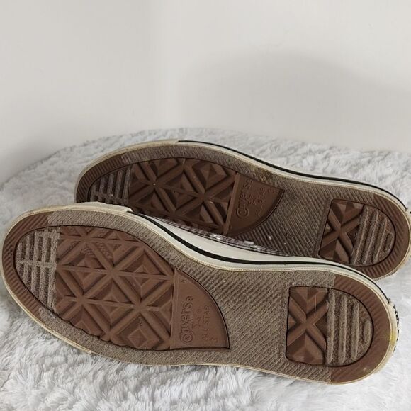 Converse All Star Plaid Sneakers - Picture 5 of 7